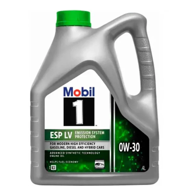 Моторное масло Mobil 1 ESP LV 0W-30 4л (0W30 M1 ESP LV 4L) Моторное масло Mobil 1 ESP LV 0W-30 4л (0W30 M1 ESP LV 4L)