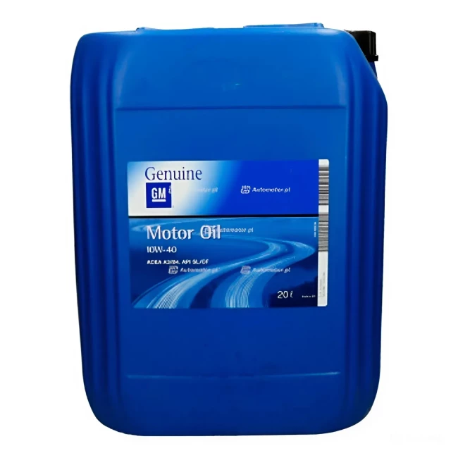 Моторное масло General Motors Motor Oil 10W-40 20л (93165030)