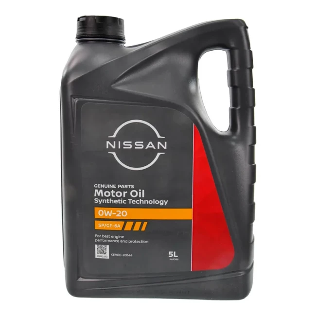 Моторное масло NISSAN Motor Oil 0W-20 5л (KE90090144)