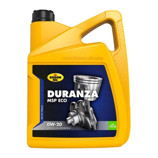Моторное масло Kroon Oil Duranza MSP ECO 0W-20 5л (37126)