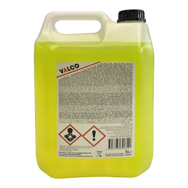 Антифриз Valco LR Renault -25°C жовто-зелений 5л (PF010738)