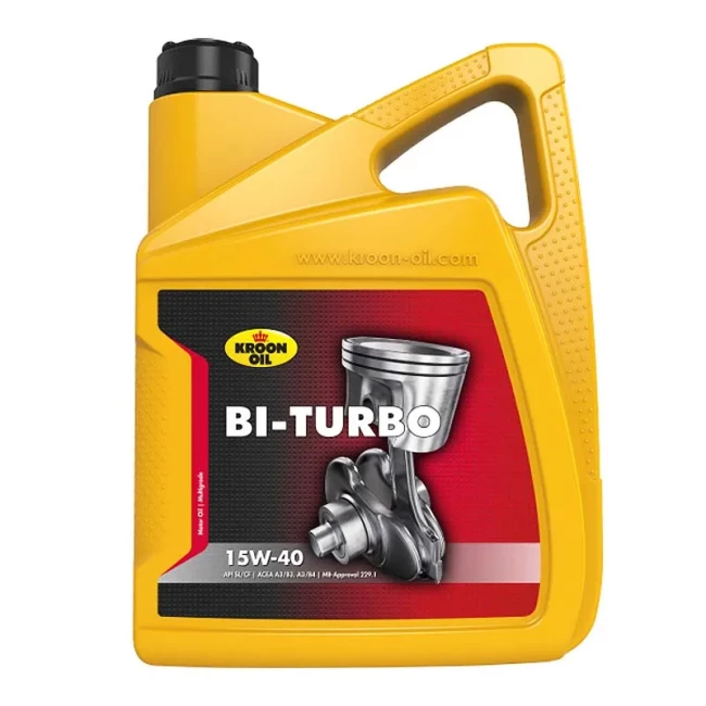 Моторное масло Kroon Oil Bi-Turbo 15W-40 4л (33078)