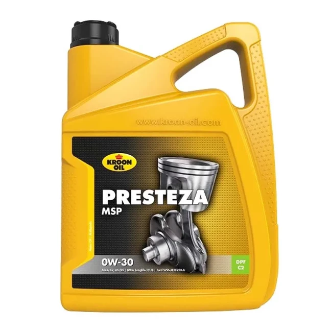 Моторное масло Kroon Oil Presteza MSP 0W-30 5л (37320)