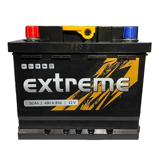 Автомобільний акумулятор EXTREME 6CT-50Аh Аз (EX501)