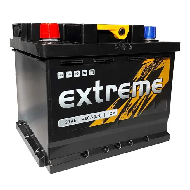 Автомобільний акумулятор EXTREME 6CT-50Аh Аз (EX501)