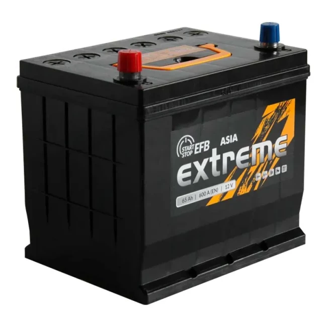 Автомобільний акумулятор EXTREME 6CT-65Ah EFB Asia Аз