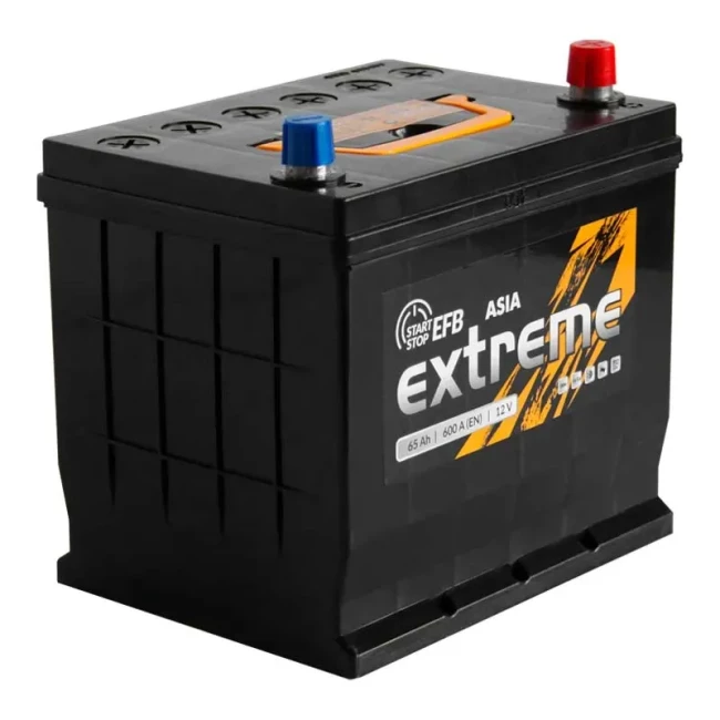 Автомобильный аккумулятор EXTREME 6CT-65Ah EFB Asia АзЕ