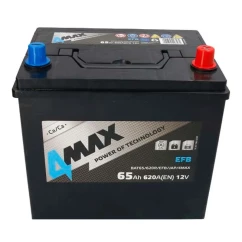 Акумулятор 4MAX (BAT65/620R/EFB/JAP/4MAX)