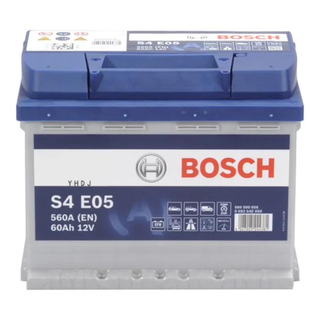 Автомобильный аккумулятор BOSCH 6СТ-60 АзЕ (0 092 S4E 050)