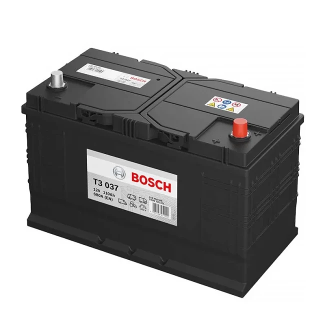 Грузовой аккумулятор BOSCH T3 037 6CT-110Ah АзЕ (0 092 T30 371)