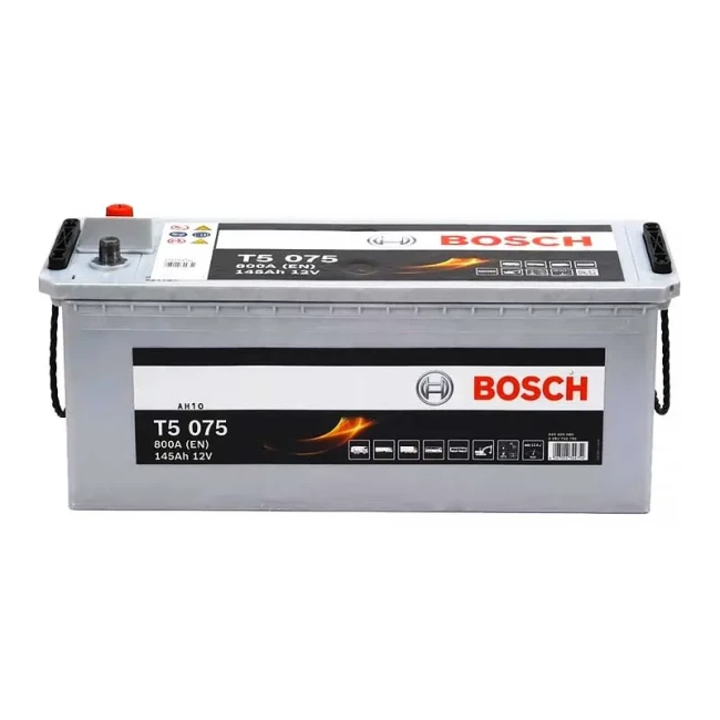 Грузовой аккумулятор BOSCH T5 075 6CT-145Ah Аз (0 092 T50 750)