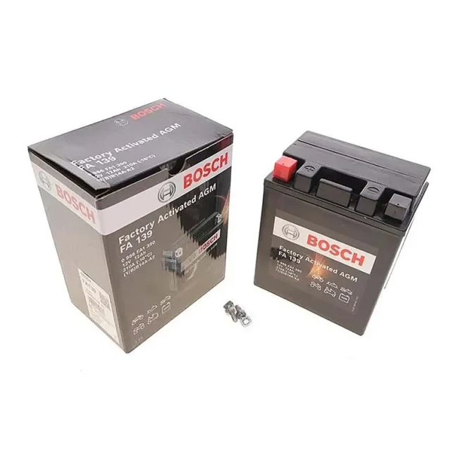 Мото аккумулятор BOSCH FA139 6СТ-12Ah Аз (0 986 FA1 390)