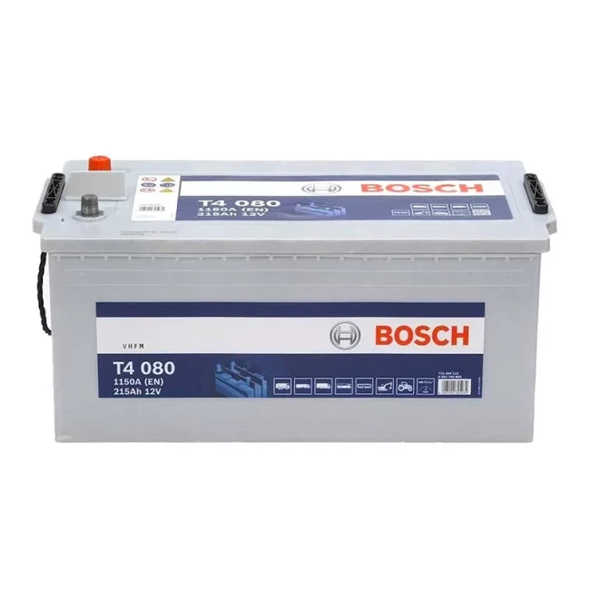 Грузовой аккумулятор BOSCH T4 080 6CT-215Ah Аз (0 092 T40 800) Грузовой аккумулятор BOSCH T4 080 6CT-215Ah Аз (0 092 T40 800)