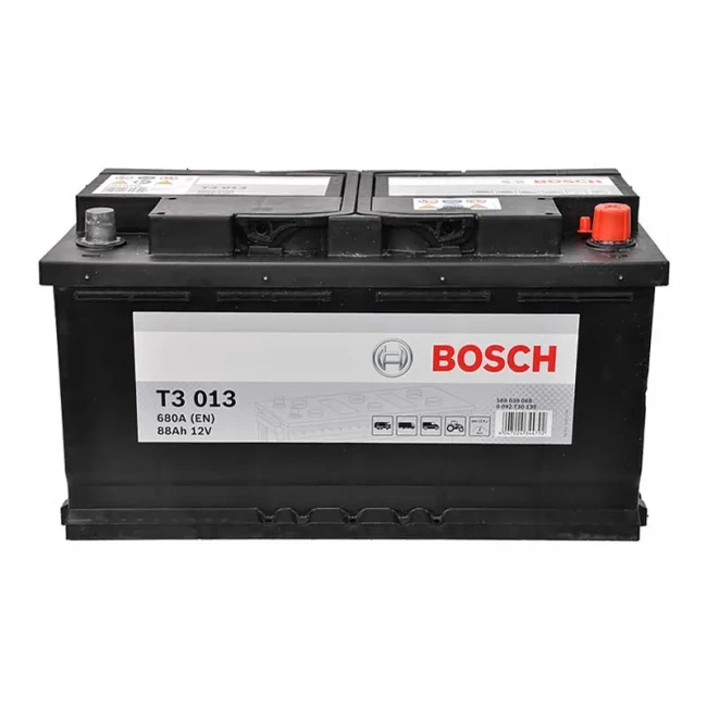 Автомобільний акумулятор BOSCH T3 013 6СТ-88Ah АзЕ (0 092 T30 130)