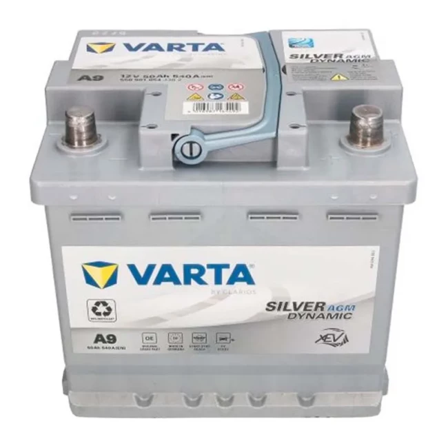 Автомобільний акумулятор VARTA 6СТ-50Ah АзЕ (VA550901054)
