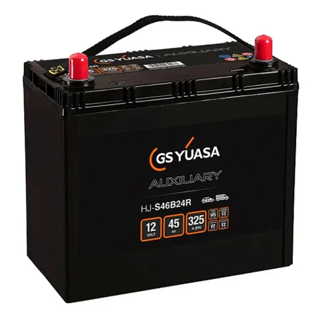 Автомобільний акумулятор YUASA 6СТ-45Ah Аз (HJ-S46B24R)