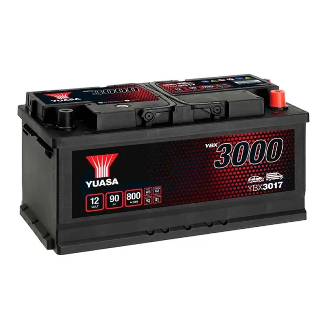 Автомобильный аккумулятор YUASA 6СТ-90Ah АзЕ (YBX3017)