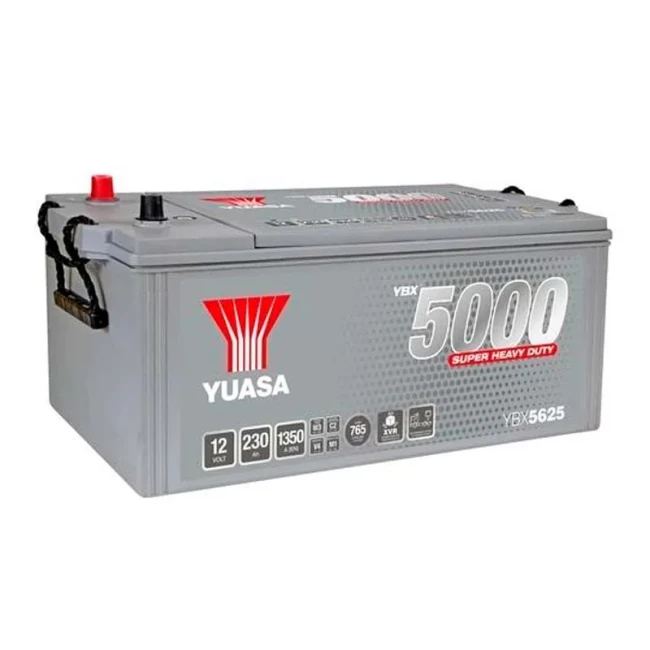 Грузовой аккумулятор YUASA 6СТ-230Ah АзЕ (YBX5625)