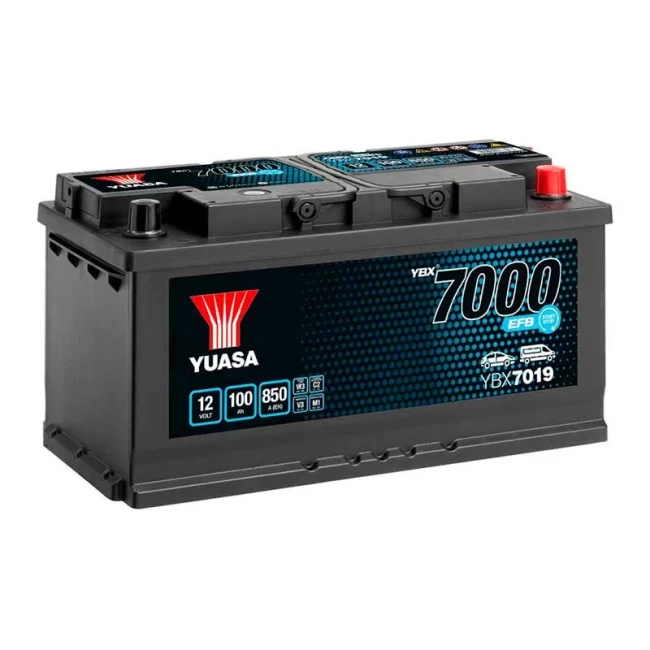 Автомобільний акумулятор YUASA 6СТ-100Ah АзЕ (YBX7019)