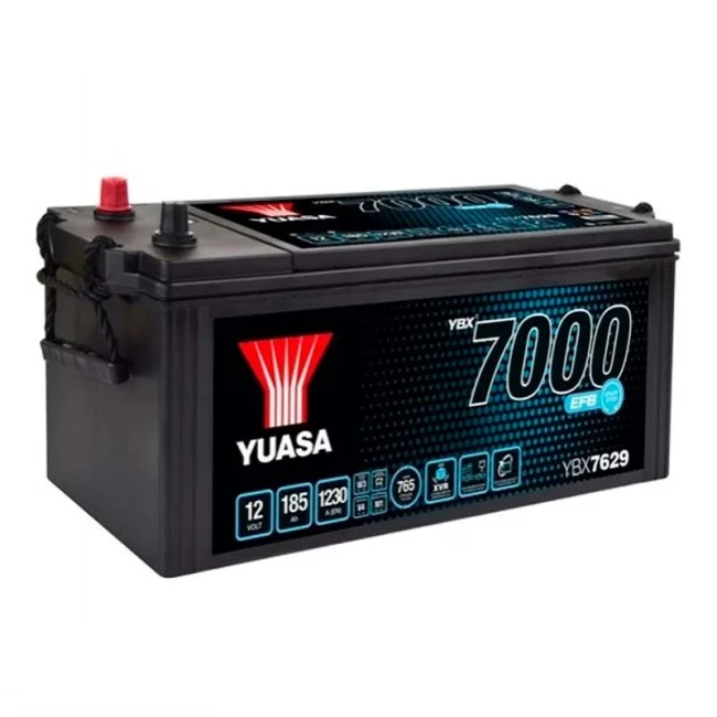 Грузовой аккумулятор YUASA 6СТ-185Ah Аз (YBX7629)