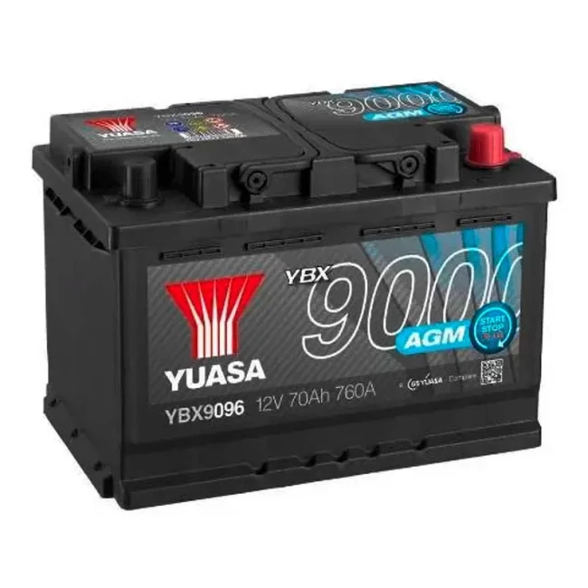 Автомобільний акумулятор YUASA 6СТ-70Ah АзЕ (YBX9096)