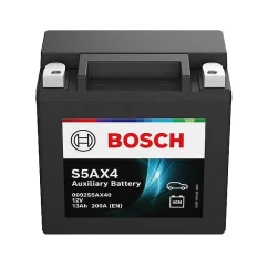 Мото аккумулятор BOSCH S5AX4 6СТ-13Ah Аз (+/-)