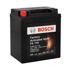 Мото аккумулятор BOSCH 6СТ-12Ah Аз (+/-)