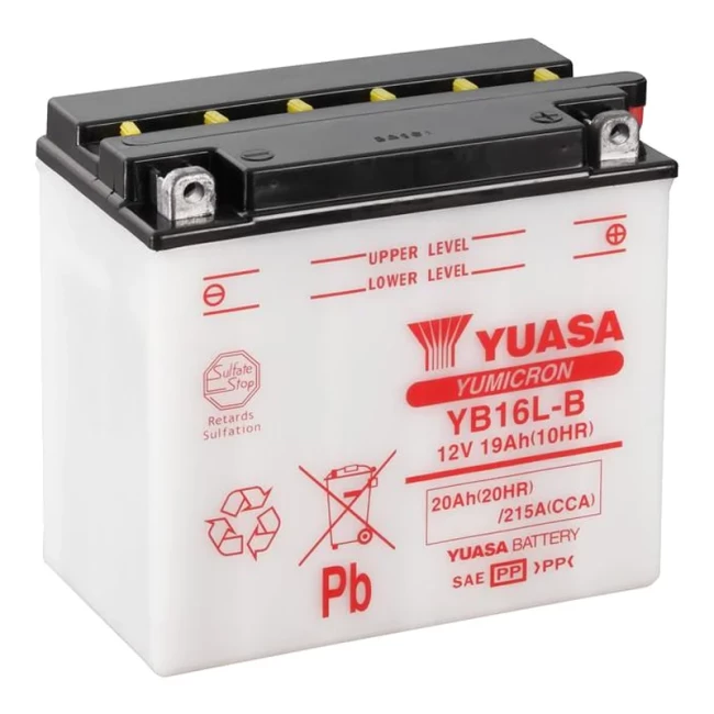 Мото аккумулятор YUASA YUMICRON 6СТ-19Ah АзЕ (YB16L-B) Мото аккумулятор YUASA YUMICRON 6СТ-19Ah АзЕ (YB16L-B)