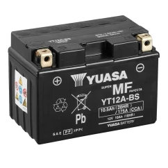 Мото аккумулятор YUASA SUPER MF PAFECTA 6СТ-10Ah Аз (YT12A-BS)
