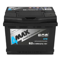 Акумулятор 4MAX (BAT62/640R/EFB/4MAX)