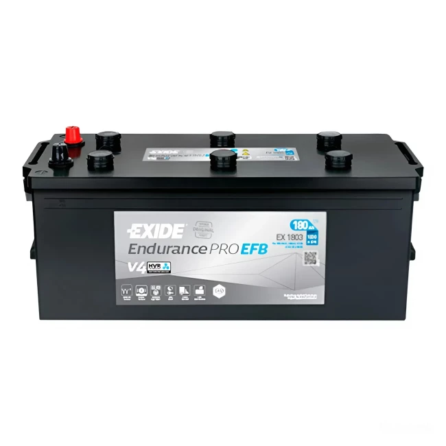 Грузовой аккумулятор EXIDE 6СТ-180Ah Аз (EX1803) Грузовой аккумулятор EXIDE 6СТ-180Ah Аз (EX1803)