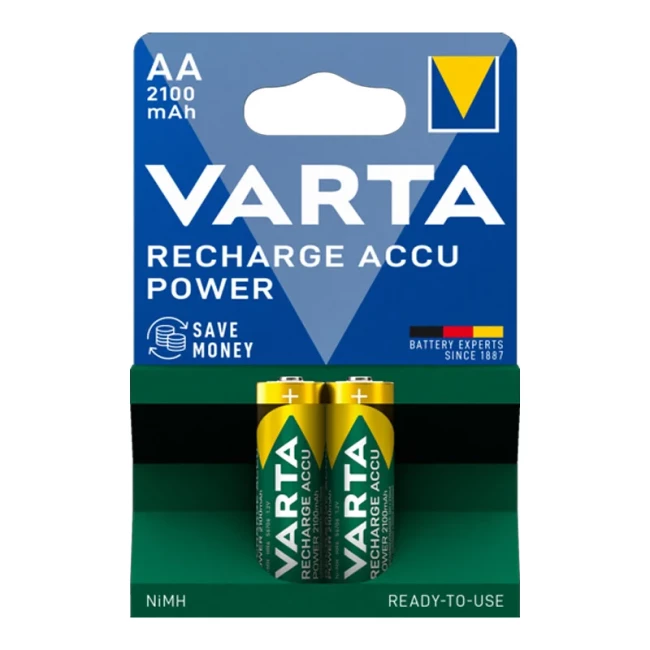 Аккумулятор Varta NI-MH Power AA 2шт (05716101402)