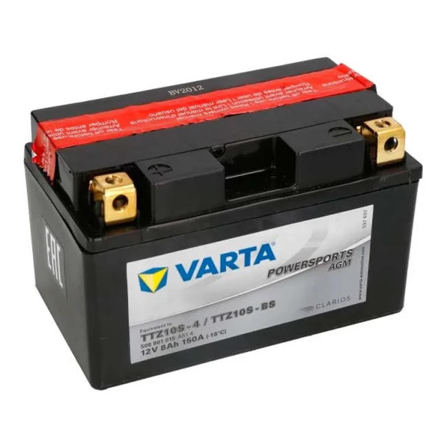 Мото аккумулятор VARTA 6СТ-8Ah Аз (TTZ10S-BS VARTA FUN) Мото аккумулятор VARTA 6СТ-8Ah Аз (TTZ10S-BS VARTA FUN)