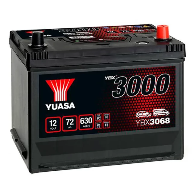 Автомобильный аккумулятор Yuasa 6СТ-70Ah АзЕ (YBX3068)
