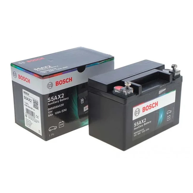Мото акумулятор BOSCH 6СТ-8Ah Аз (0 092 S5A X20)