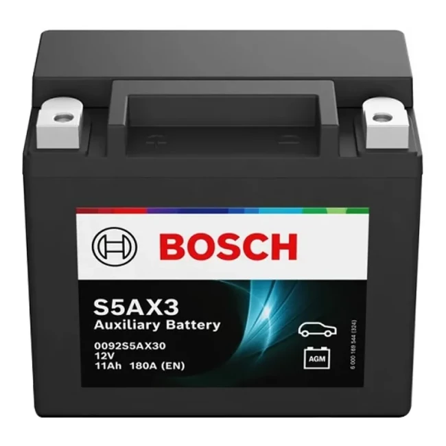 Автомобильный аккумулятор BOSCH S5 6CT-11Ah Аз (0 092 S5A X30)