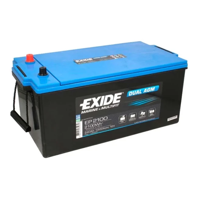 Автомобільний акумулятор EXIDE 6СТ-100Ah АзЕ (EP2100)