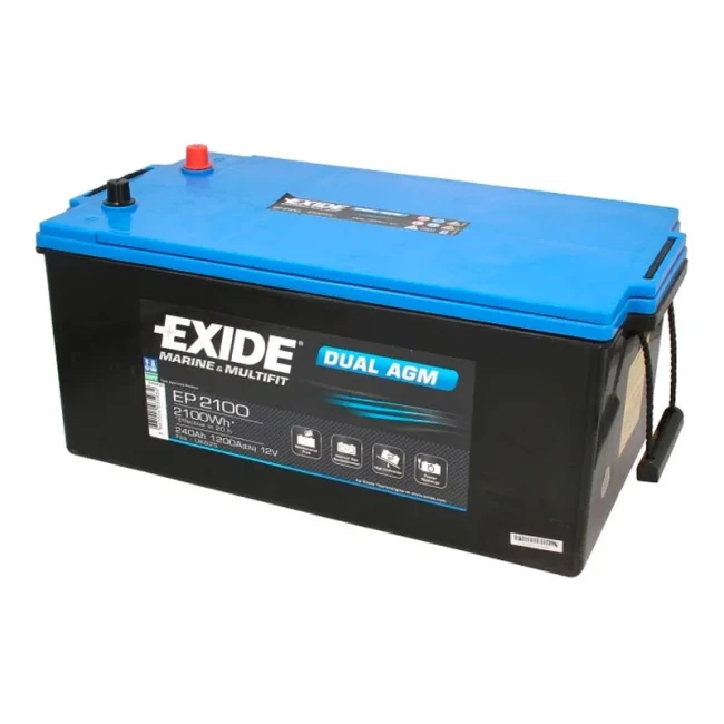 Автомобільний акумулятор EXIDE 6СТ-100Ah АзЕ (EP2100)