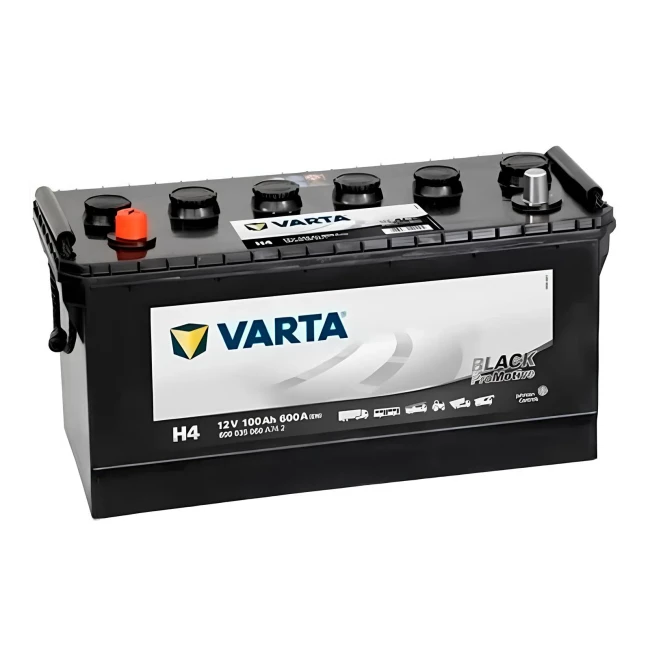 Вантажний акумулятор 100Ah-12v VARTA PM Black (600 035 060)
