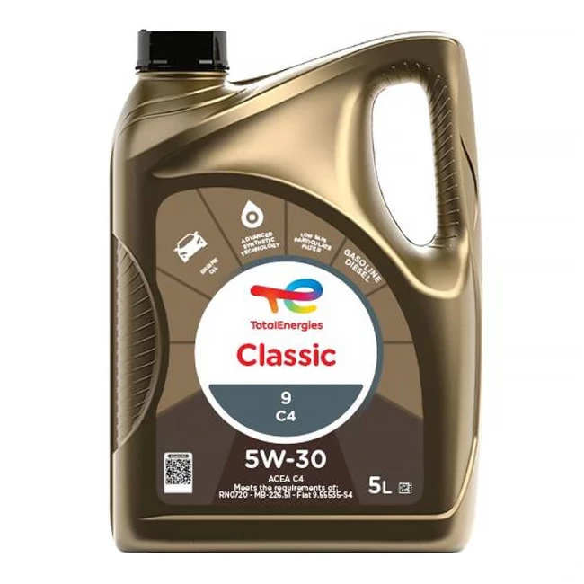 Моторное масло Total Classic C4 5W-30 5л (5W30 CL 9 C4 5L)