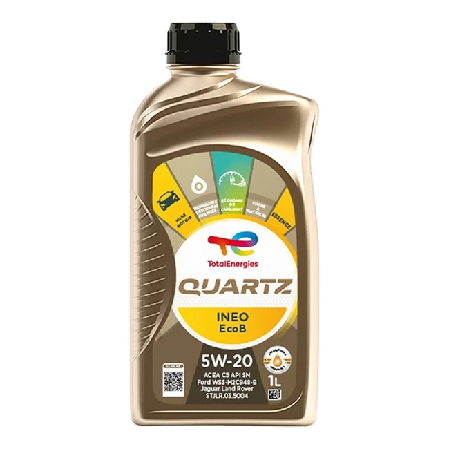 Моторное масло Total Quartz Ineo ECOB 5W-20 1л (5W20 QI ECOB 1L)
