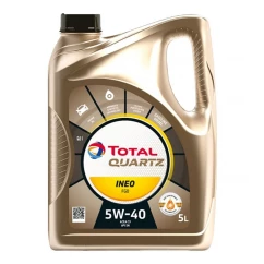 Моторное масло QUARTZ INEO FGO 5W-40 5л TOTAL (5W40 QI FGO 5L)