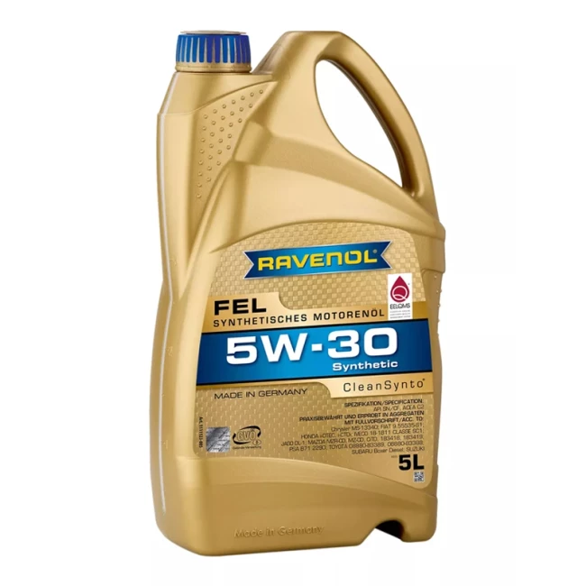 Моторное масло Ravenol RAV FEL 5W-30 5л Моторное масло Ravenol RAV FEL 5W-30 5л