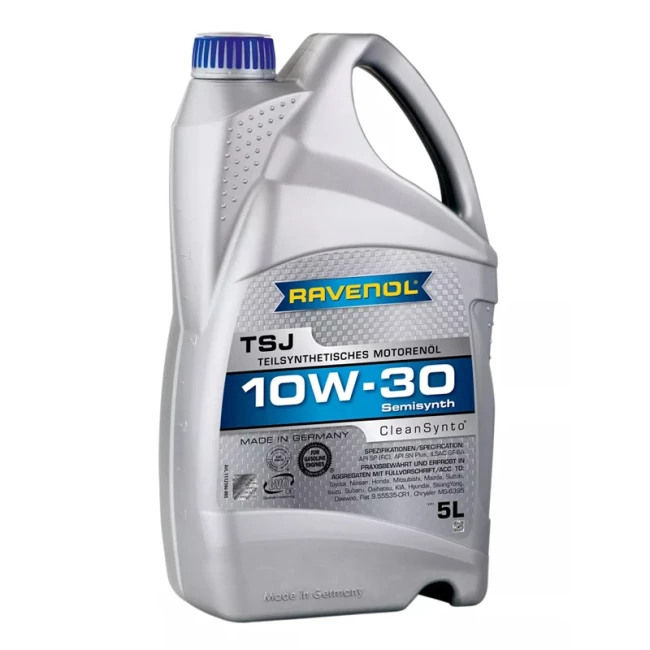 Моторное масло Ravenol RAV TSJ 10W-30 5л Моторное масло Ravenol RAV TSJ 10W-30 5л
