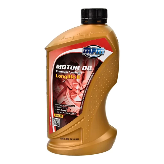 Моторное масло MPM Premium Synthetic Longlife II 0W-30 1л (05001F)
