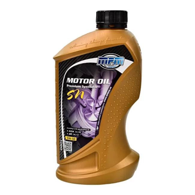 Моторна олива MPM Premium Synthetic SN 5W-50 1л (05001S) Моторна олива MPM Premium Synthetic SN 5W-50 1л (05001S)