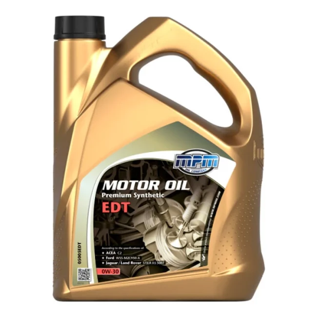 Моторное масло MPM Premium Synthetic EDT 0W-30 5л (05005EDT)