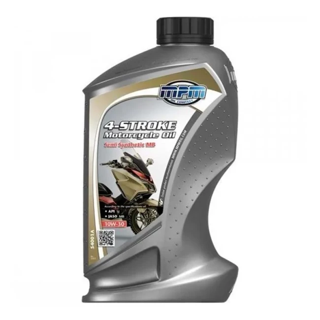 Моторное масло MPM 4-Stroke Motorcycle Oil Synthetic MB 10W-30 1л (54001A) Моторное масло MPM 4-Stroke Motorcycle Oil Synthetic MB 10W-30 1л (54001A)