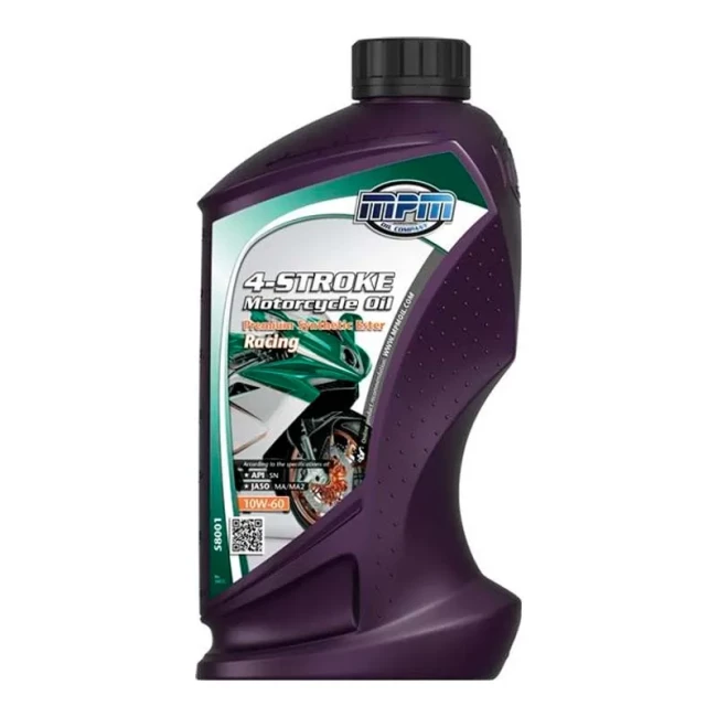 Моторное масло MPM 4-Stroke Premium Synthetic Ester 10W-60 1л (58001)