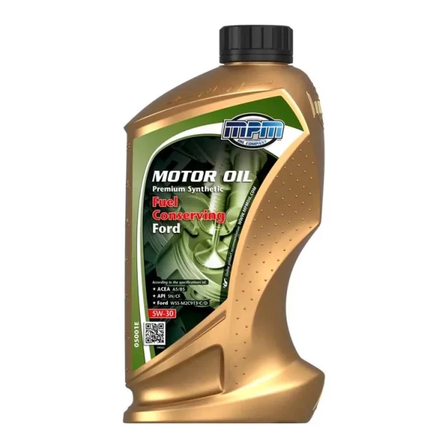 Моторное масло MPM Premium Synthetic Fuel Conserving Ford 5W-30 1л (05001E) Моторное масло MPM Premium Synthetic Fuel Conserving Ford 5W-30 1л (05001E)